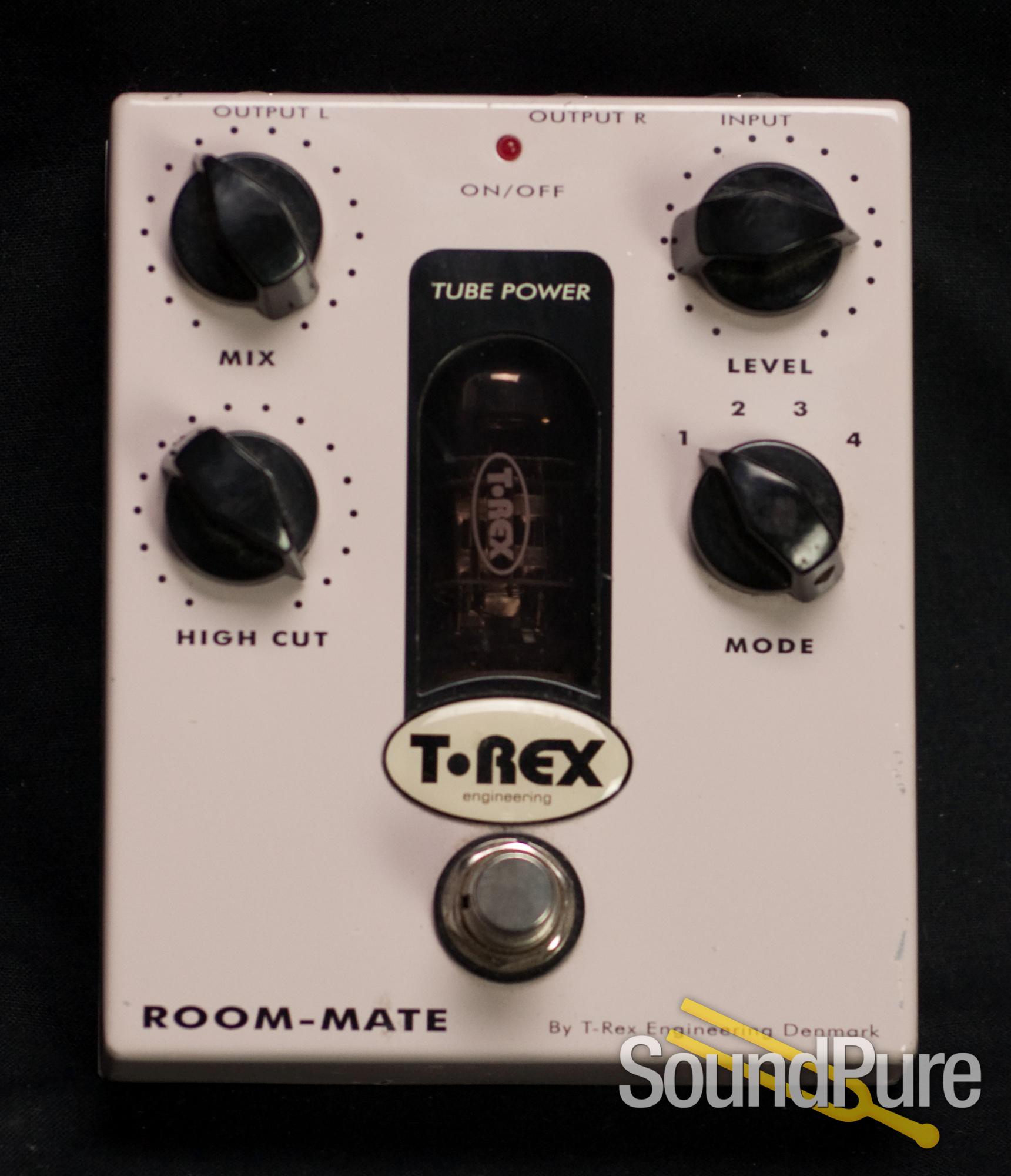 T Rex Engineering Room Mate Tube Reverb Guitar Pedal Used