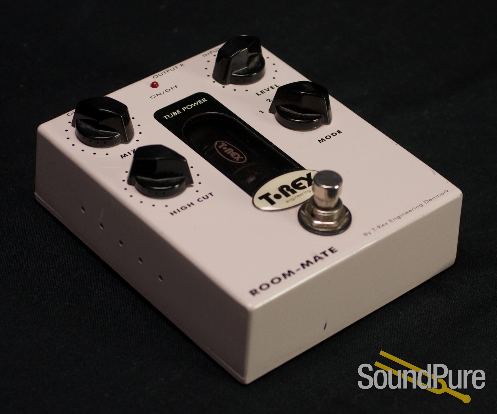 T Rex Engineering Room Mate Tube Reverb Guitar Pedal Used