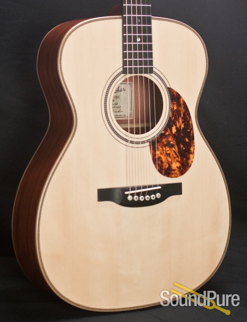 Boucher Studio Goose OM Hybrid Bubinga Acoustic Guitar — image 12