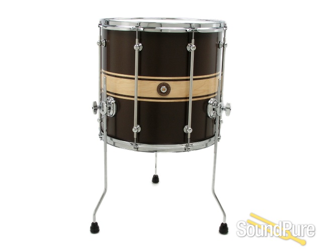 Anchor Drums 3pc Galleon Maple Drum Set-Classic Stripe — image 3