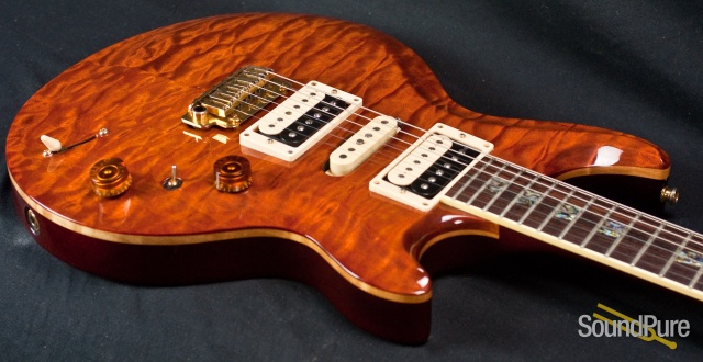 McInturff Glory Custom Gunstock Brown Electric Guitar - Used — image 3