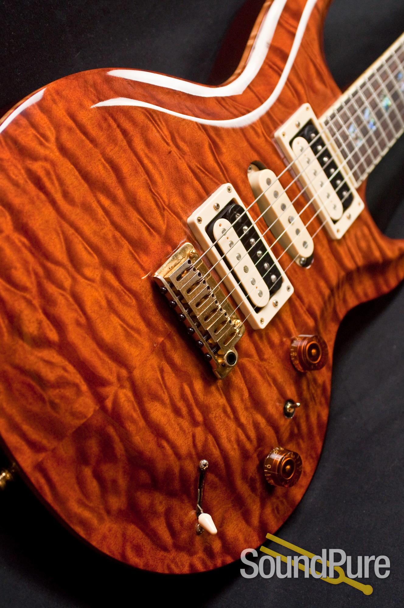 McInturff Glory Custom Gunstock Brown Electric Guitar Used