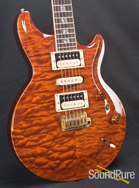 McInturff Glory Custom Gunstock Brown Electric Guitar - Used — image 7