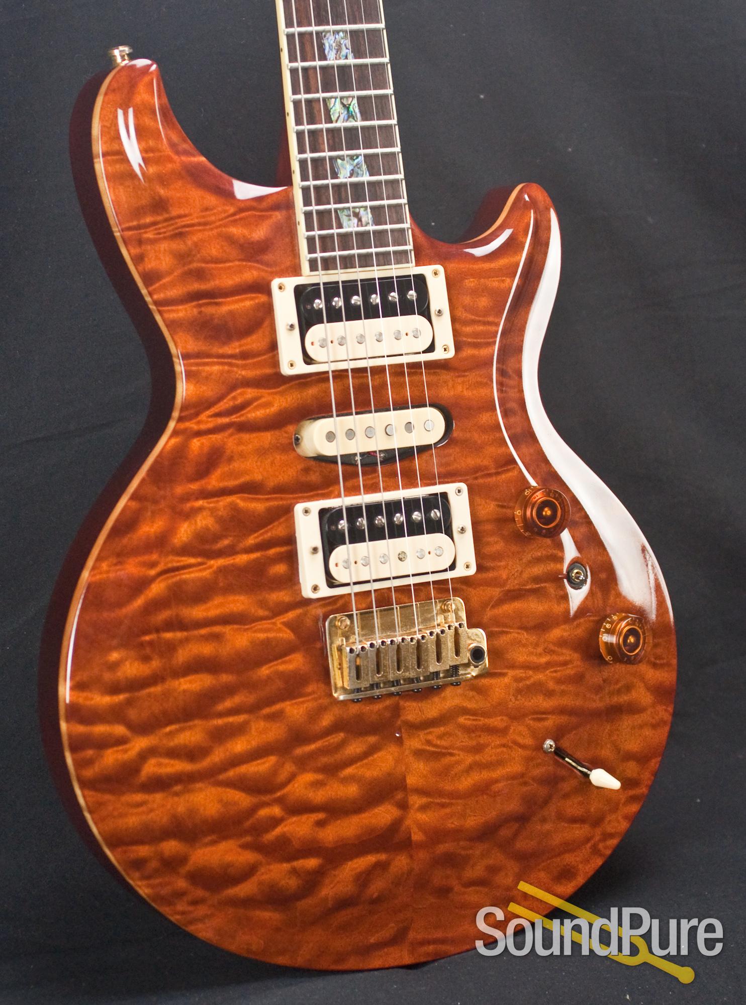 McInturff Glory Custom Gunstock Brown Electric Guitar Used