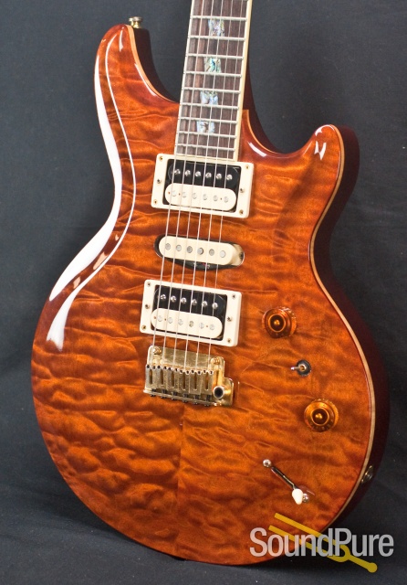 McInturff Glory Custom Gunstock Brown Electric Guitar - Used — image 8