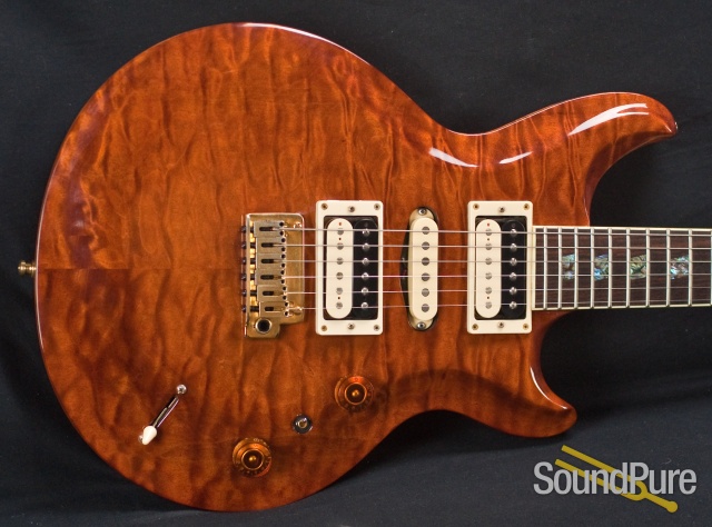McInturff Glory Custom Gunstock Brown Electric Guitar - Used — image 11