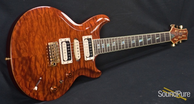 McInturff Glory Custom Gunstock Brown Electric Guitar - Used — image 14
