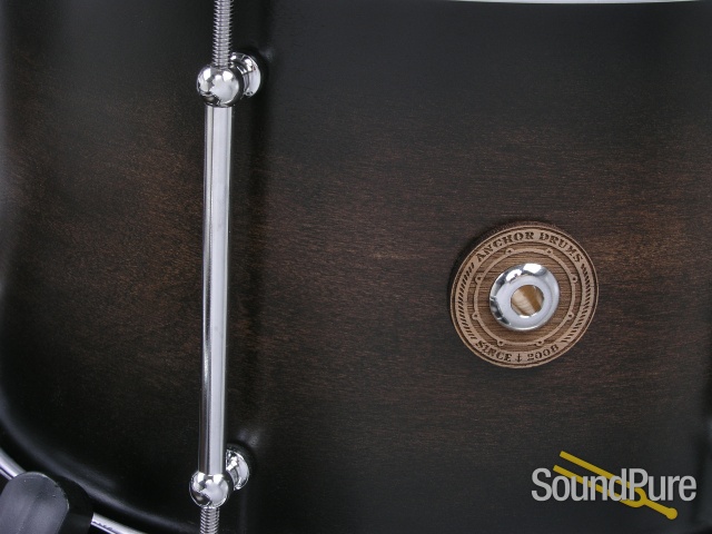 Anchor Drums 3pc Corsair Maple Drum Set-Walnut Blackburst — image 3