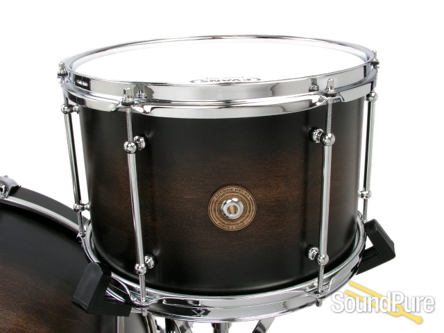 Anchor Drums 3pc Corsair Maple Drum Set-Walnut Blackburst — image 6