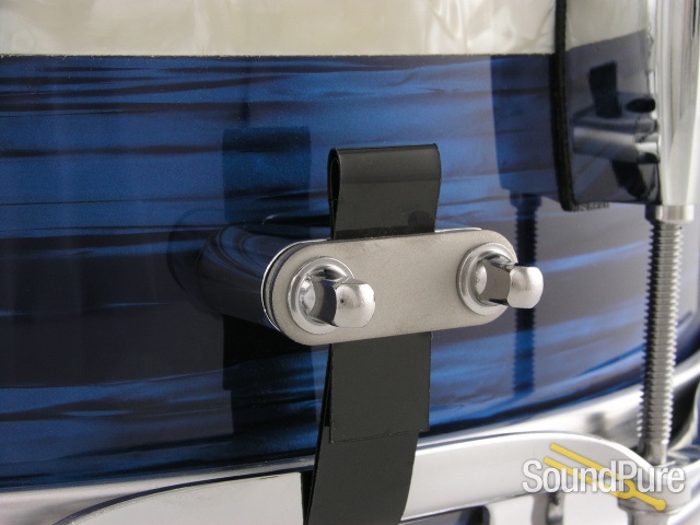 Anchor Drums 6.5x14 Caravel Series Maple Snare Drum-Blue — image 3
