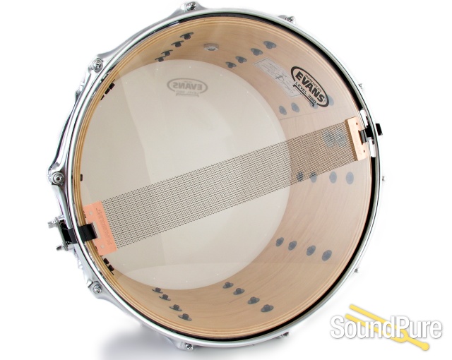 Anchor Drums 8x14 Caravel Series Maple Snare Drum-Aged — image 4