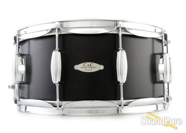 C&C Drums Gladstone 6.5x14 Snare Drum-Walnut Satin — image 1