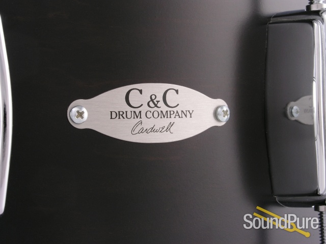 C&C Drums Gladstone 6.5x14 Snare Drum-Walnut Satin — image 2