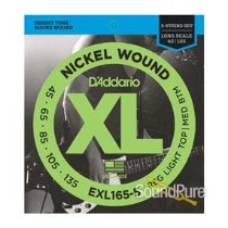 D'Addario EXL165-5 45-135 5 String Bass Set D'Addario EXL165-5 45-135 5 String Bass Set