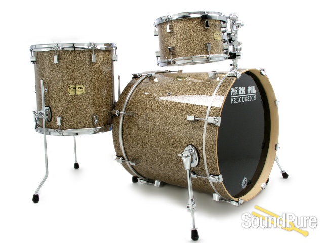 Pork Pie 3pc Maple Drum Set-B20 Sparkle