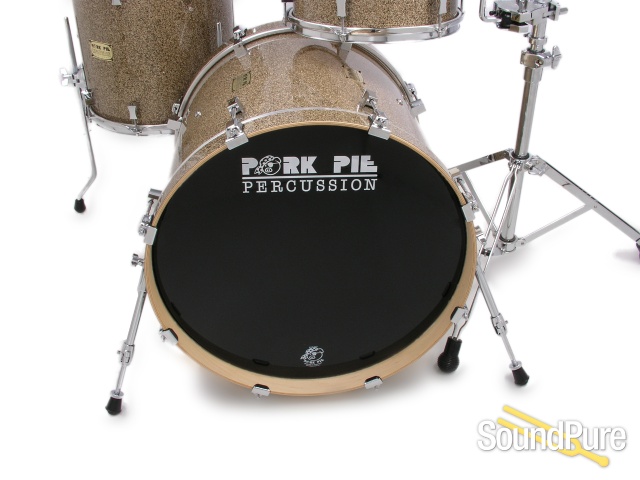 Pork Pie 3pc Maple Drum Set-B20 Sparkle — image 4