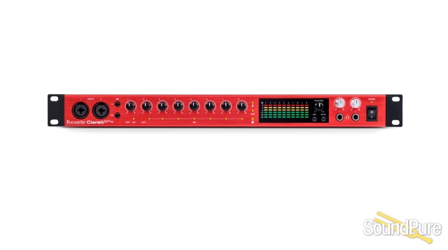 Focusrite Clarett+ 8Pre 8-Channel Interface
