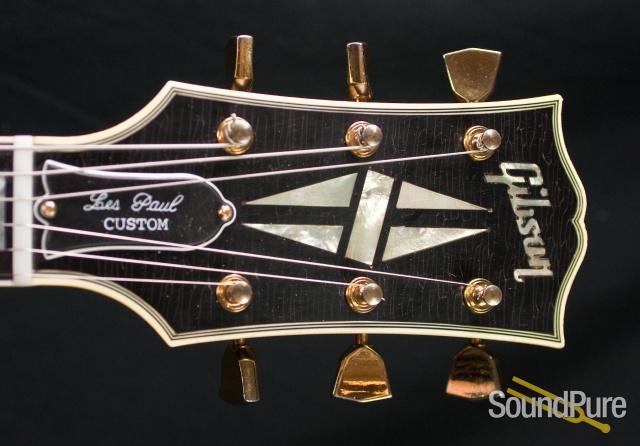 Gibson 2014 Custom Shop Les Paul Custom Black R7 Aged Used