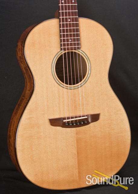 Goodall AKP Aloha Koa Parlor Acoustic Guitar - Used — image 5
