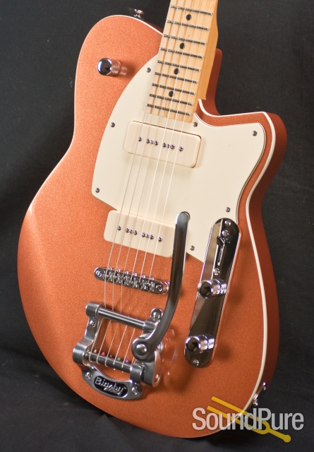 Reverend Charger 290 Limited Edition Metallic Copper Fire — image 4