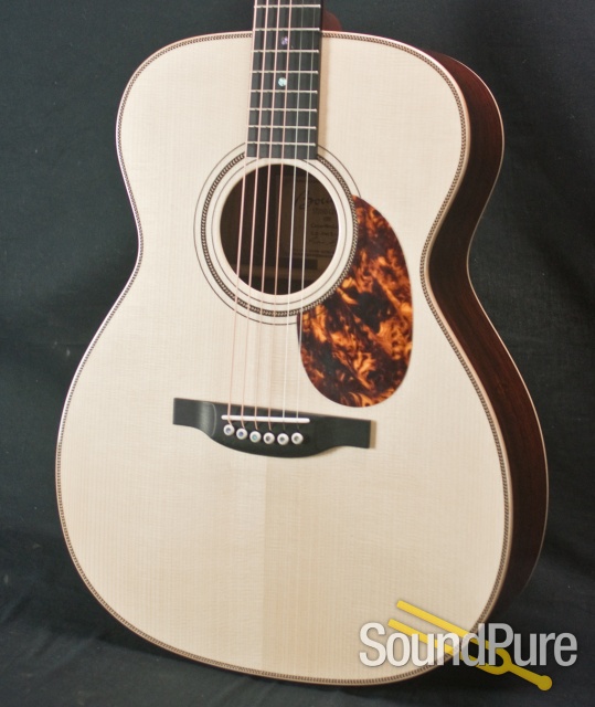 Boucher Studio Goose OM Hybrid Cocobolo Acoustic Guitar — image 8