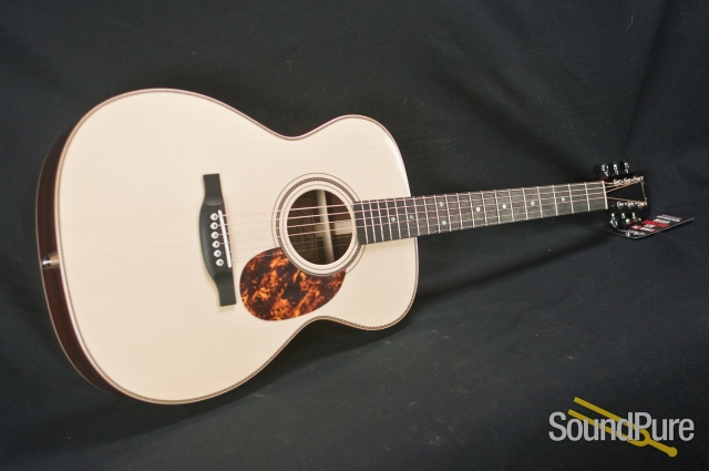 Boucher Studio Goose OM Hybrid Cocobolo Acoustic Guitar — image 9