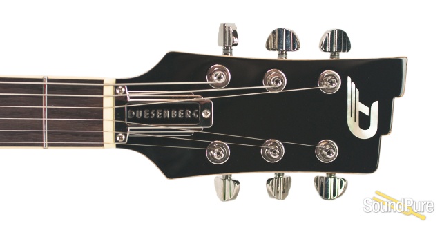 Duesenberg Caribou Black Chambered Electric Guitar #150059 — image 2