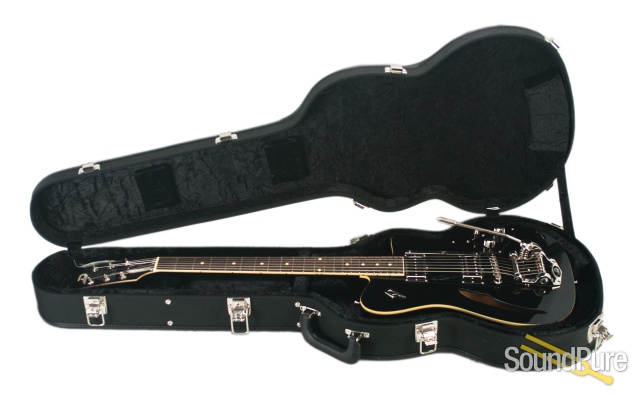 Duesenberg Caribou Black Chambered Electric Guitar #150059 — image 7