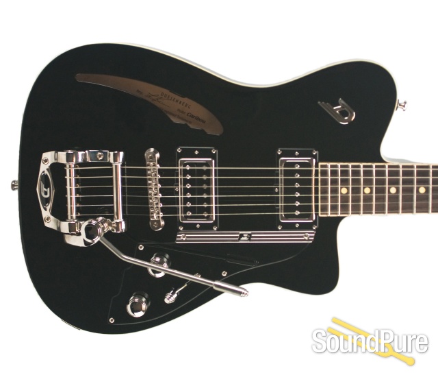 Duesenberg Caribou Black Chambered Electric Guitar #150059 — image 8