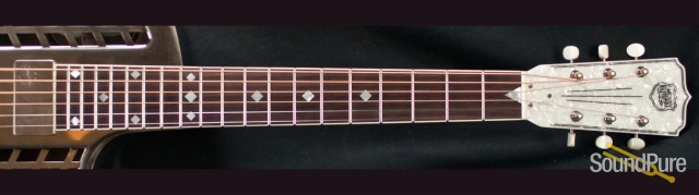 National ResoRocket Steel Cutaway Guitar w/ Slimline Pickup — image 13