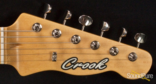 Crook Custom T Pink Paisley Electric Guitar - Used — image 12