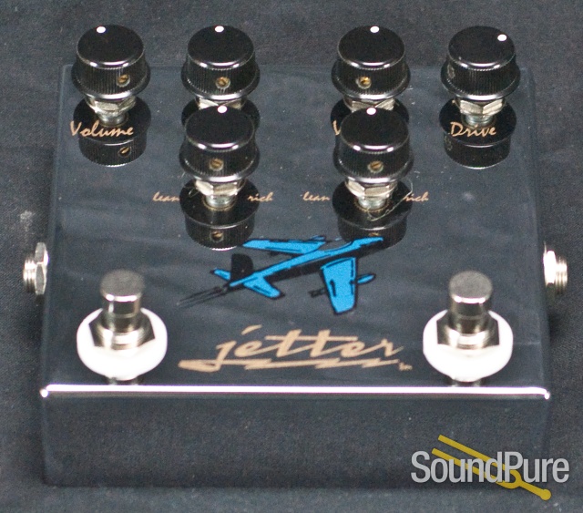 Jetter Gear Jetdrive Overdrive Pedal Chrome — image 4