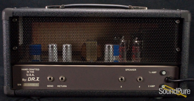 Dr. Z Maz 18 Jr. NR Head Black w/ Salt & Pepper Grill - Used — image 4