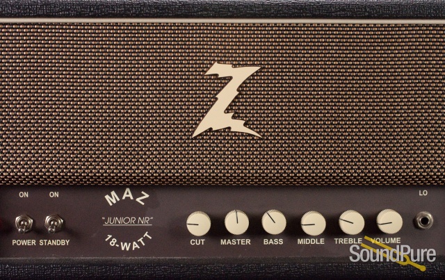 Dr. Z Maz 18 Jr. NR Head Black w/ Salt & Pepper Grill - Used — image 6