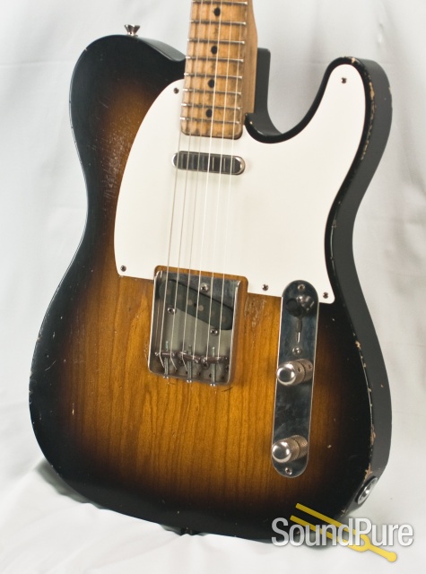 Jeff Senn Original Pomona Sunburst Electric Guitar - Used — image 7