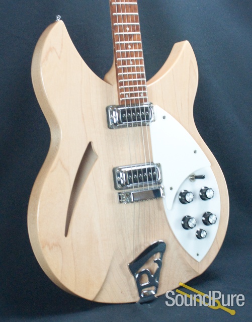 Rickenbacker 330 Mapleglo Semi Hollow Electric Guitar - Used — image 11