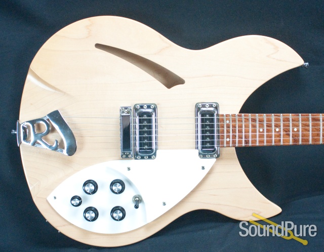 Rickenbacker 330 Mapleglo Semi Hollow Electric Guitar - Used — image 14