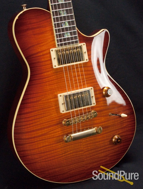 McInturff 2001 Taurus Custom Tigerburst Guitar - Used — image 3