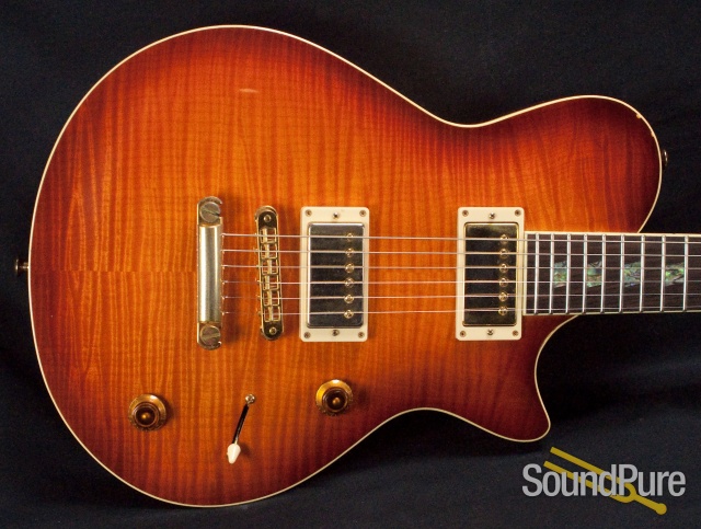 McInturff 2001 Taurus Custom Tigerburst Guitar - Used — image 9