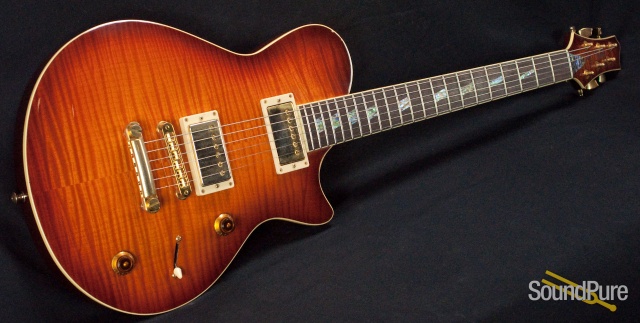 McInturff 2001 Taurus Custom Tigerburst Guitar - Used — image 14