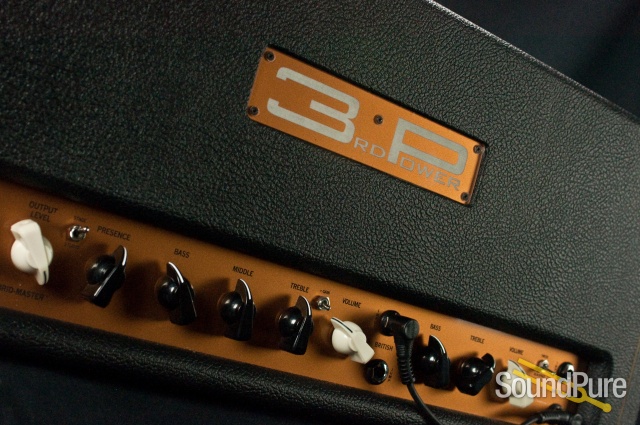 3rd Power Amplification Dream Weaver MKII Head - Black/Gold — image 3