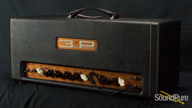 3rd Power Amplification Dream Weaver MKII Head - Black/Gold — image 6