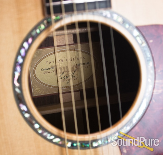 Taylor 2011 BTO Addy/Rosewood Custom Grand Symphony - Used — image 2