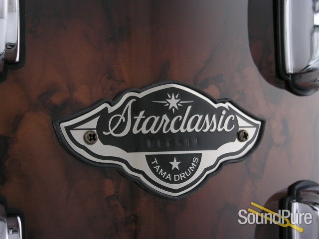 Tama 6.5x14 Starclassic Performer Snare Drum-Molten Brown — image 2