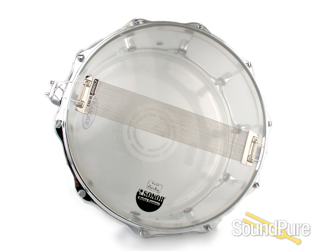 Sonor 6x14 Designer X Ray Snare Drum w/ Die Cast Hoops — image 4
