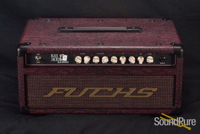 Fuchs Black Jack 21 MK II Amp Head Custom Snakeskin  - Used — image 2