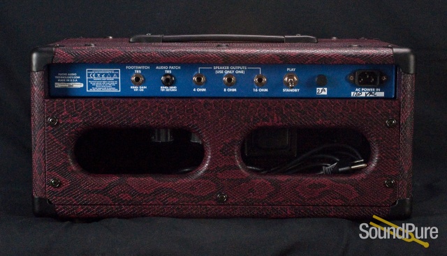 Fuchs Black Jack 21 MK II Amp Head Custom Snakeskin  - Used — image 3