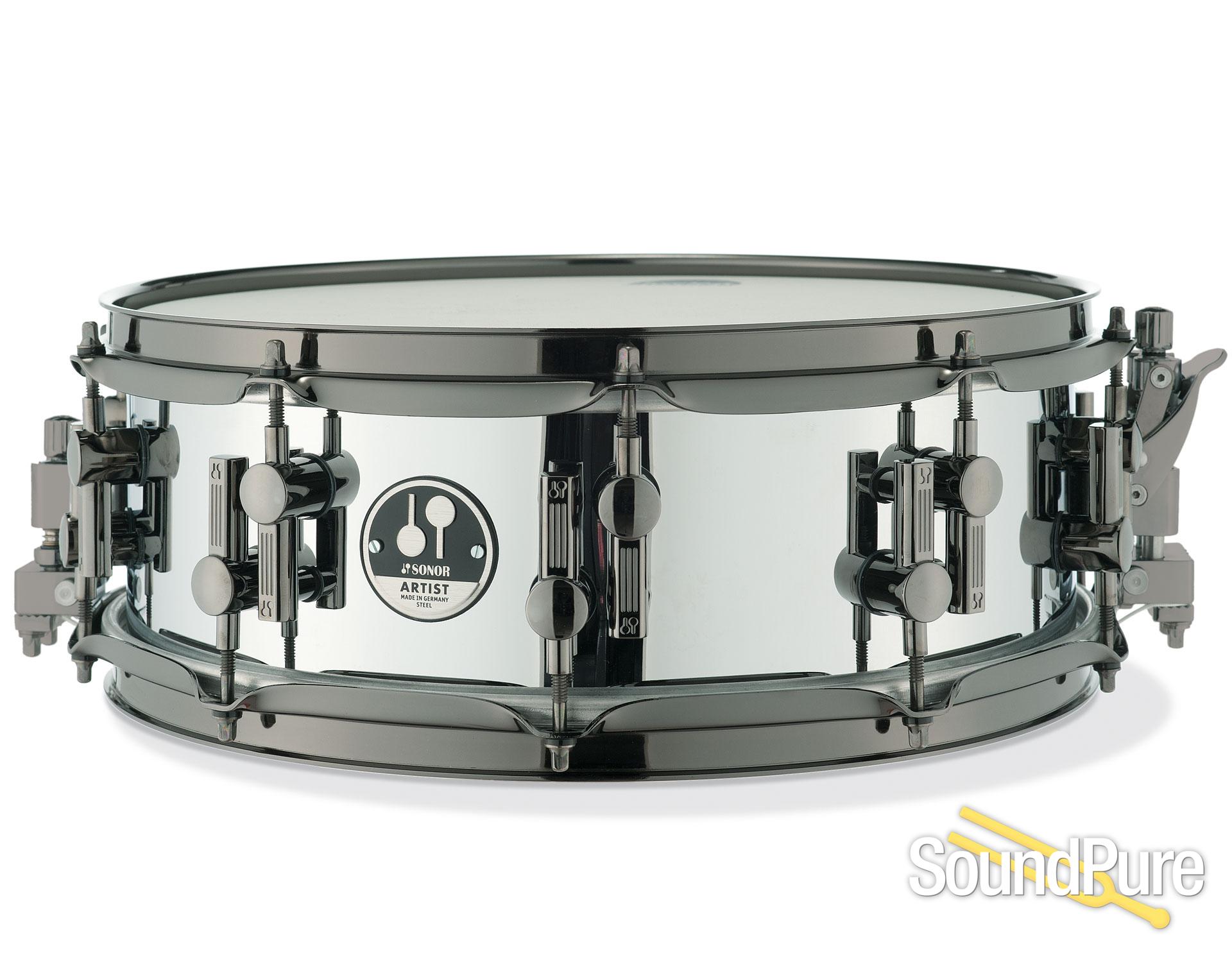 Sonor 14X5 Artist Series Stainless Steel Snare Drum