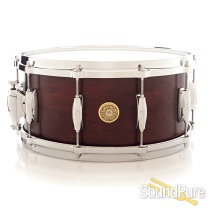Gretsch 6.5x14 USA Custom Maple Snare Drum-Satin Walnut Gretsch 6.5x14 USA Custom Maple Snare Drum-Satin Walnut