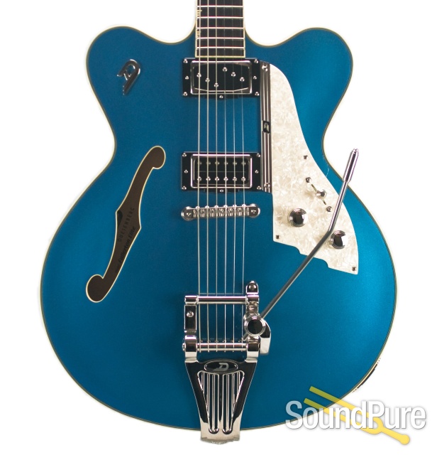 Duesenberg Fullerton Elite Catalina Blue Semi-Hollow #150919 — image 1